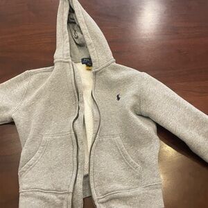 Polo by Ralph Lauren Gray Hoodie Sweatshirt